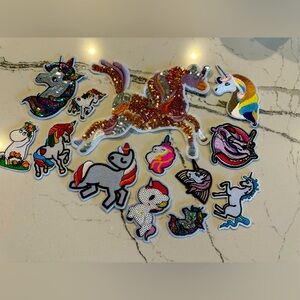 Unicorn Patches.  13